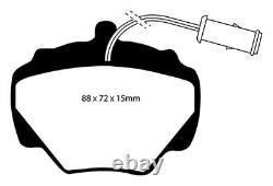 EBC YellowStuff Rear Brake Pads for Land Range Rover Classic 3.9 89-96 DP4663R