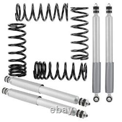 FULL SUSPENSION KIT SHOCKS SPRINGS For LAND ROVER DEFENDER 90