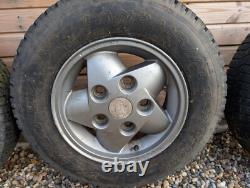 Five Classic Range Rover wheels NTC7739