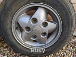 Five Classic Range Rover wheels NTC7739
