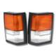 For Land Rover Range Rover Classic 1982-1989 Front Indicator Lights Orange Pair