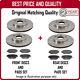 Front And Rear Brake Discs And Pads For Land Rover Range Rover Classic 3.9i V8 1