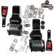 Front Seat Belt Kit Pair Fully Automatic Approved Fits Range Rover Classic P38