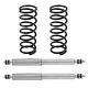 Front Shock & Spring Coil Cover Kit For Land Rover Discovery 1 MK1 1994 1999