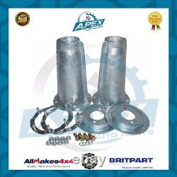 Front Shock Turret Set Galvanised For Range Rover Classic Part No Da1186