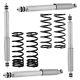 Front Shocks & Coil Spring Suspension Kit For Land Rover Discovery 1 1994 1999