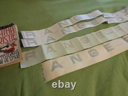 GENUINE Range Rover Classic Decals Bonnet & Tailgate SILVER