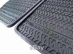 Genuine Land Rover STC8053 Front and Rear Floor Mat Set for Range Rover Classic