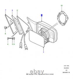Genuine Range Rover 1992-1994 Classic BTR4820 Right Rearview Mirror