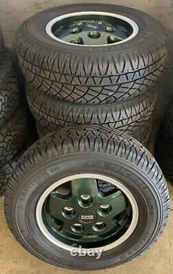 Genuine Range Rover Classic CSK LSE 16 5 Spoke Alloy Wheels & Tyres x5