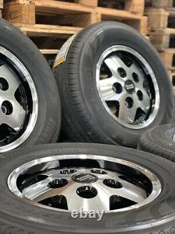 Genuine Range Rover Classic CSK LSE 16 Diamond Cut Wheels & Pirelli Tyres x4