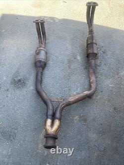 Genuine Range Rover Classic Discovery V8 3.9 Exhaust Down Pipes Cats Good