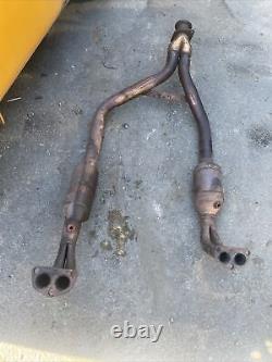 Genuine Range Rover Classic Discovery V8 3.9 Exhaust Down Pipes Cats Good