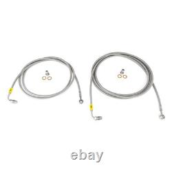 HEL STAINLESS BRAKE HOSES FIT Land Rover Range Rover Classic All Models 9496