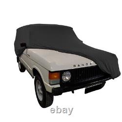 Indoor car cover fits Land Rover Range Rover Classic Bespoke Black GARAGE COVER