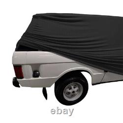 Indoor car cover fits Land Rover Range Rover Classic Bespoke Black GARAGE COVER