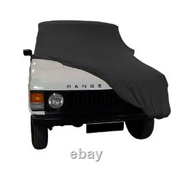 Indoor car cover fits Land Rover Range Rover Classic Bespoke Black GARAGE COVER