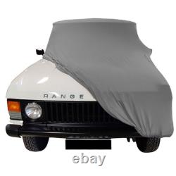 Indoor car cover fits Land Rover Range Rover Classic Bespoke Silvergrey GARAGE