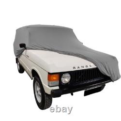 Indoor car cover fits Land Rover Range Rover Classic Bespoke Silvergrey GARAGE
