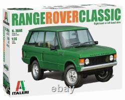 Italeri 1/24 Scale Range Rover Classic Plastic Model Kit (It3644) With Japanese