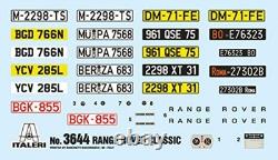 Italeri 1/24 Scale Range Rover Classic Plastic Model Kit (It3644) With Japanese