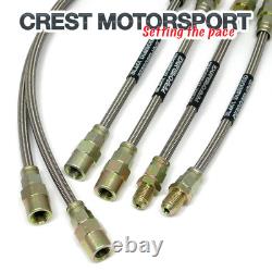 LAND ROVER Range Rover Classic 7/91-96 BLACK DIAMOND Brake Hoses DHK379