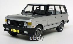 LS Collectibles 1/18 Scale Classic Range Rover S1 1986 Silver Resin Model Car