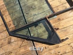Land Range Rover Classic 2 Door Side Glass Window Screen Top Frames + 1/4 Lights