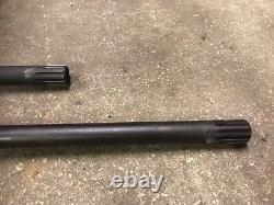 Land Range Rover Classic Defender Discovery Rear Half Shafts 10 Spline Pair Flat