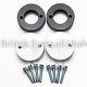 Land Range Rover Classic Discovery Defender Spring Spacer Lift Front & Rear ALUM