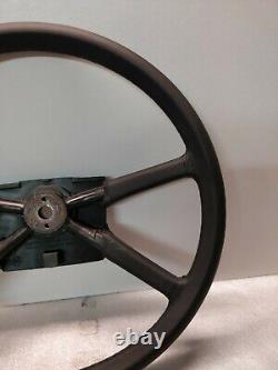 Land Rover Classic Steering Wheel Early, New Leather Rare Discovery Range