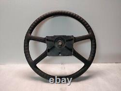 Land Rover Classic Steering Wheel Early, New Leather Rare Discovery Range