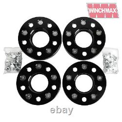 Land Rover Defender, Disco1, Range Rover Classic 38mm wheel spacers BLACK T1