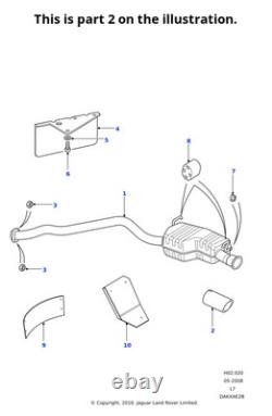 Land Rover Finisher Trim Exhaust Tailpipe Fits Range Rover 1994-2001 Classic