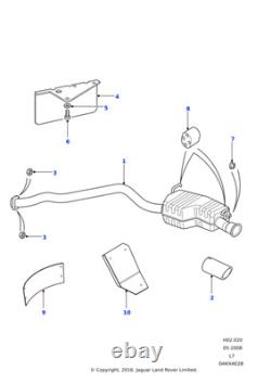 Land Rover Finisher Trim Exhaust Tailpipe Fits Range Rover 1994-2001 Classic