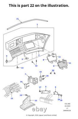 Land Rover Genuine Baffle Air Duct Fits Range Rover 1994-2001 Classic ESR3433