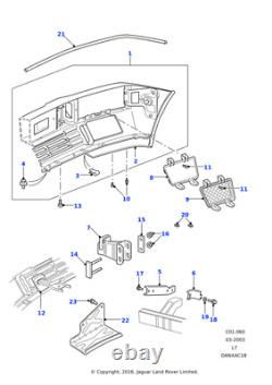 Land Rover Genuine Baffle Air Duct Fits Range Rover 1994-2001 Classic ESR3433