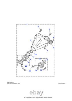 Land Rover Genuine Differential Fits Range Rover 1994-2001 Classic FTC3490E