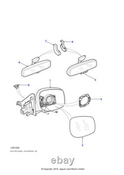 Land Rover Genuine Glass Assy Exterior Mirror Fits Range Rover Classic CRD101240