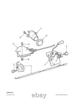 Land Rover Genuine Latch Tailgate Fits Range Rover 1994-2001 Classic FQR100550