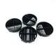 Land Rover Range Rover Classic 1970-1994 Dash Demister Vent Black 4pc 390699 New