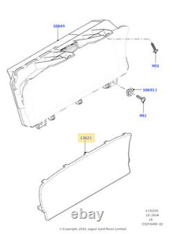 Land Rover Range Rover L405 L494 Instrument Cluster Lens Genuine LR063634