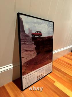 Large 18x24 Vintage Land Rover Range Rover Classic County Advertisement