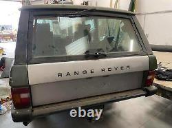 Late 80s Range Rover 2 Door Classic