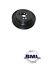Lr Range Rover Classic V8 Power Steering Pulley Single Groove. Part Etc6647
