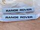 NOS Range Rover Classic Badge Side Wing Genuine