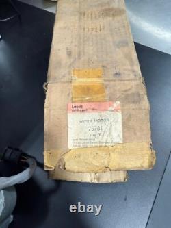 Nos Range Rover Classic Wiper Motor Lucas 75781 Unipart Factory Boxed