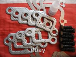 One NEW Classic Range Rover 3.5 Exhaust Manifold Fitting Kit. Mk110b