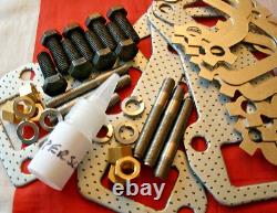 One NEW Classic Range Rover 3.5 Exhaust Manifold Fitting Kit. Mk110b