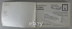 Operating Manual / Handbook Range Rover Classic 3.5L V8 Status 06/1976 German